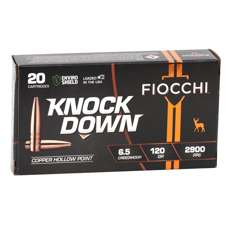 cchi Knock Down 6.5 Creedmoor 120 Grain Hollow Point Box Of 20 Ammo