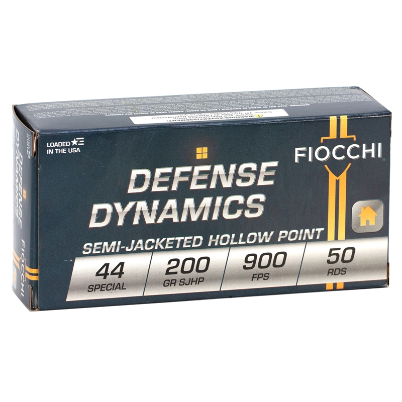 cchi Defense Dynamics 44 Special 200 Grain Semi-Jacket Hollow Point Box Of 50 Ammo