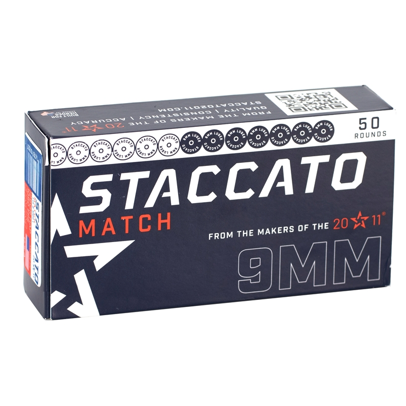 ccato Match 9mm Luger 125 Grain Hornady Action Pistol Box Of 50 Ammo