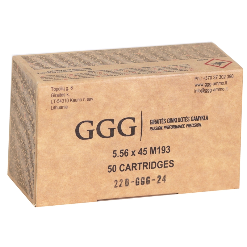 556FMJ Box Of 50 Ammo