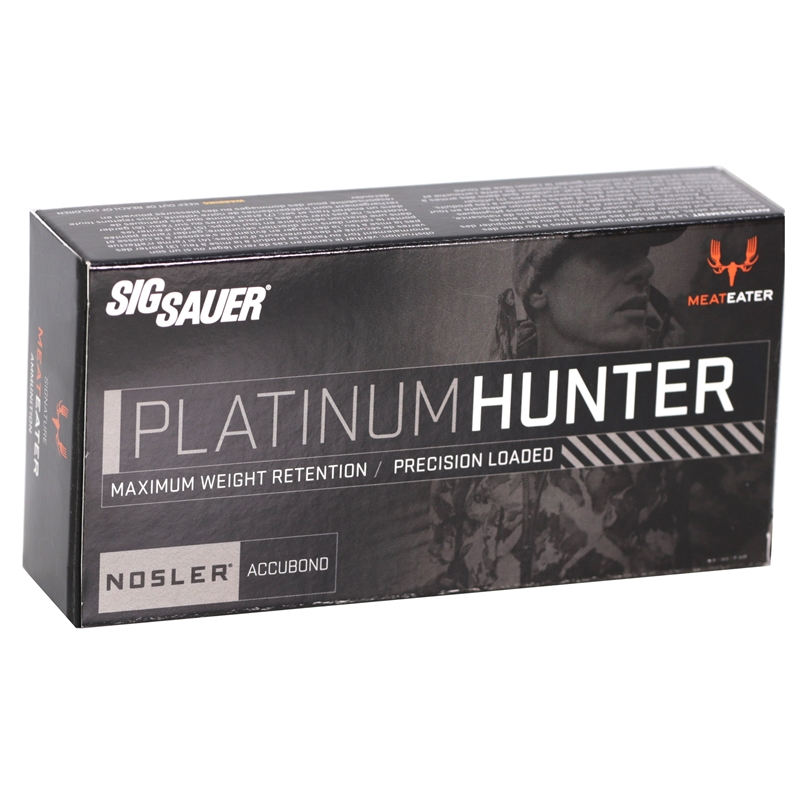  Sauer Platinum Hunter 6.5 Creedmoor 140 Grain AccuBond Box Of 20 Ammo