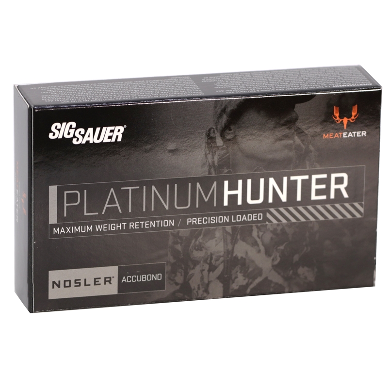  Sauer Platinum Hunter 30-06 Springfield 180 Grain AccuBond Box Of 20 Ammo