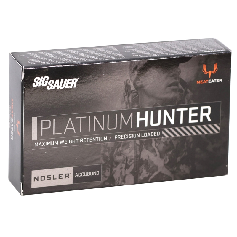  Sauer Platinum Hunter 300 Winchester Magnum 180 Grain AccuBond Box Of 20 Ammo