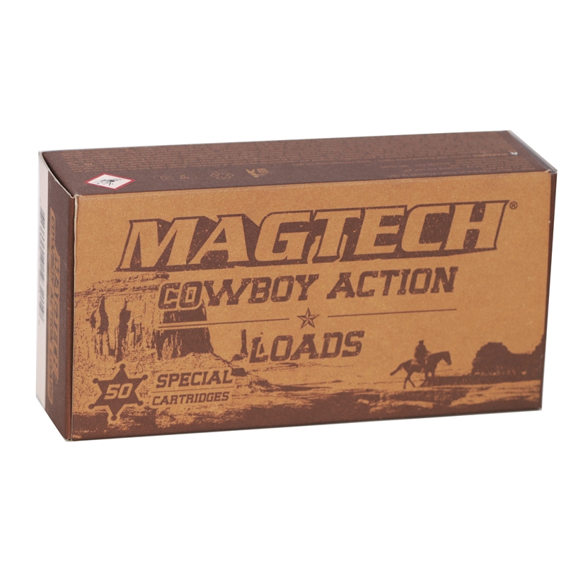 tech Cowboy Action 44-40 Winchester 200 Lead Flat Nose Box Of 50 Ammo