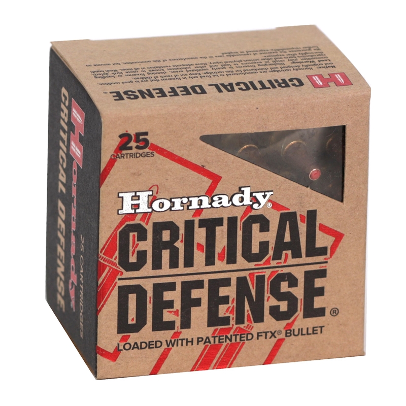 nady Critical Defense 5.7x28mm FN 40 Grain Hornady FTX Polymer Tip Box Of 25 Ammo