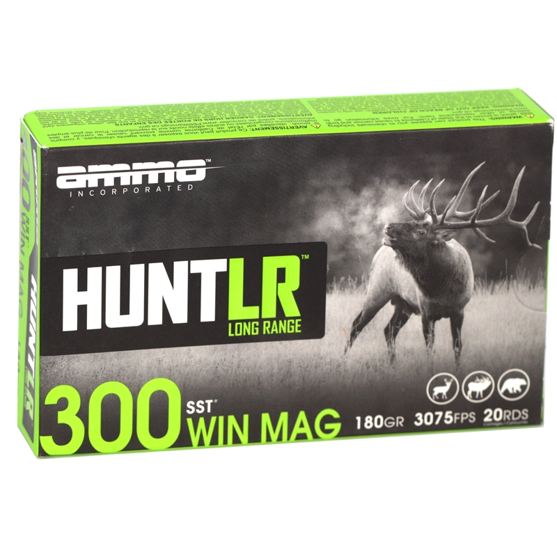 o Inc Hunt LR 300 Winchester Magnum 180 Grain SST Box Of 20 Ammo