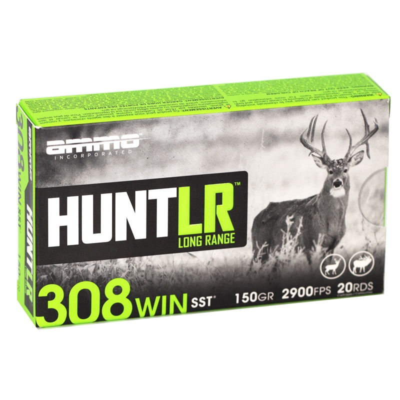 o Inc Hunt LR 308 Winchester 150 Grain SST Box Of 20 Ammo