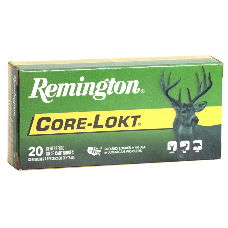 ington Core-Lokt 350 Legend 180 Grain 200 Grain Soft Point Box Of 20 Ammo