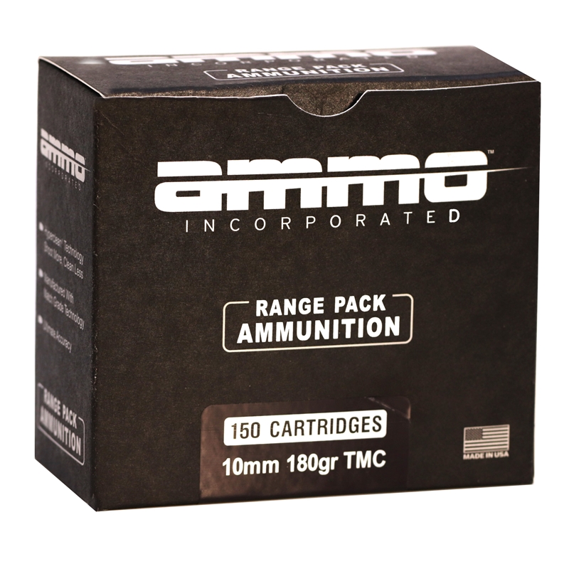 o Inc Signature 10mm Auto 180 Grain TMC 150 Rounds Box Of 150 Ammo