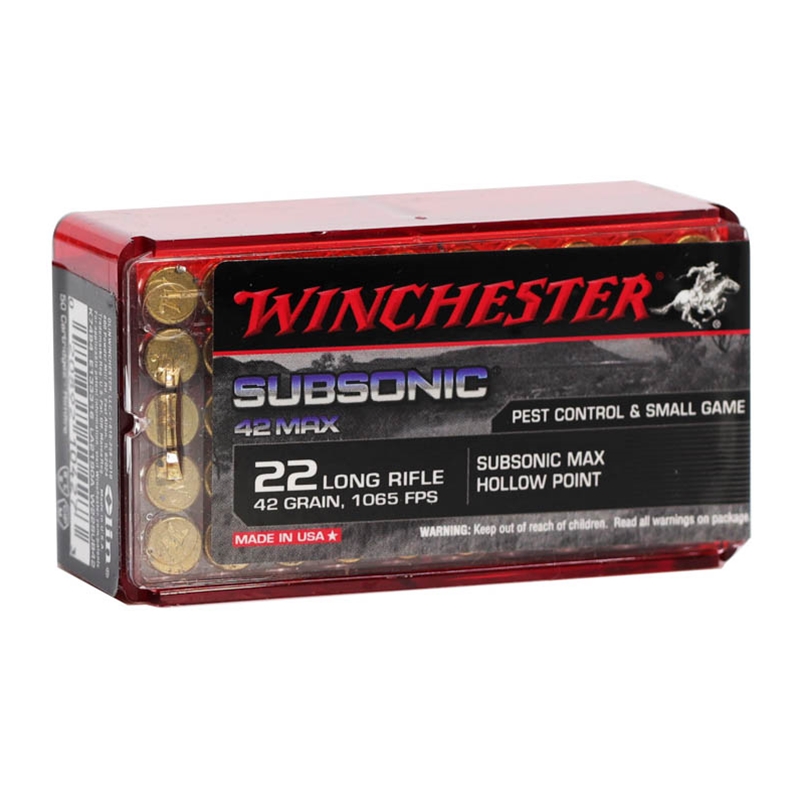 W22SUB42 Box Of 50 Ammo