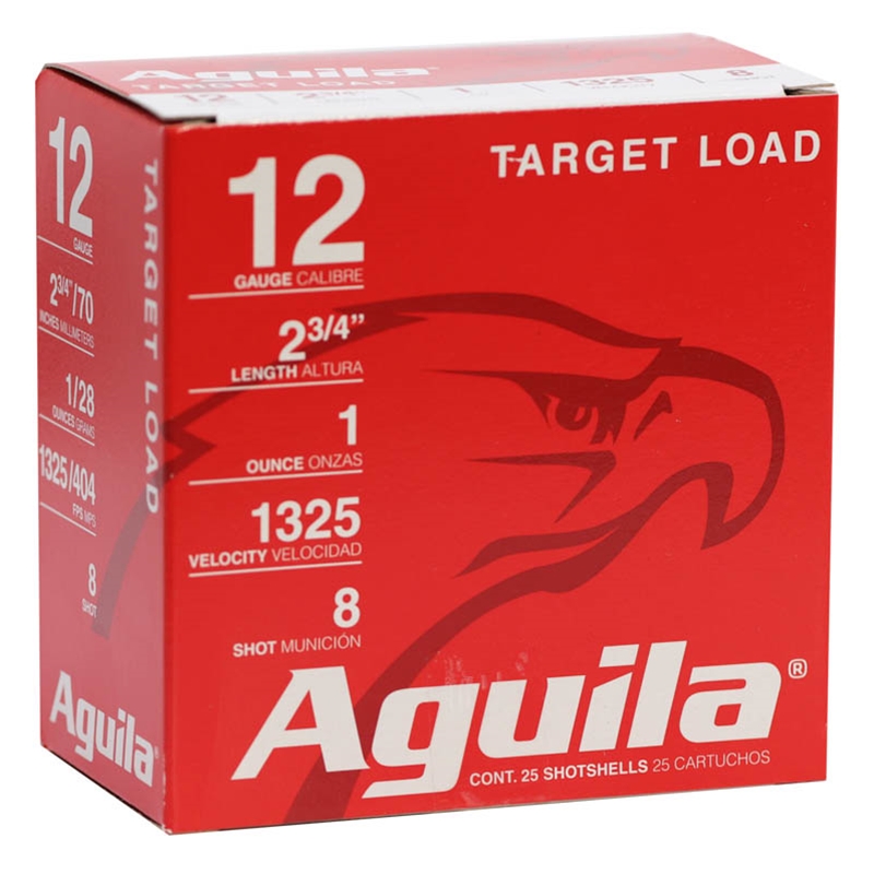 ila Competition Target 12 Gauge 2-3/4 1 Oz #8 Shot Box Of 25 Ammo