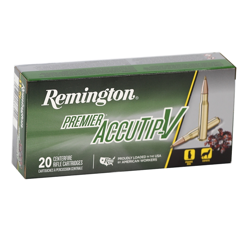 ington Premier Varmint 204 Ruger 32 Grain AccuTip-V Boat Tail Box Of 20 Ammo