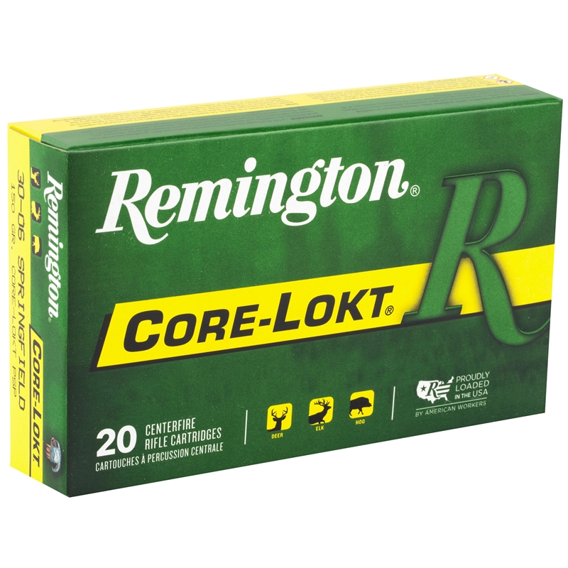 ington Express 30-06 Springfield 150 Grain Core-Lokt Pointed Soft Point Box Of 20 Ammo