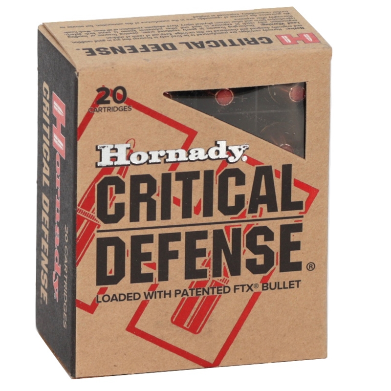 nady Critical Defense 40 S&W 165 Grain Flex Tip Expanding Box Of 20 Ammo