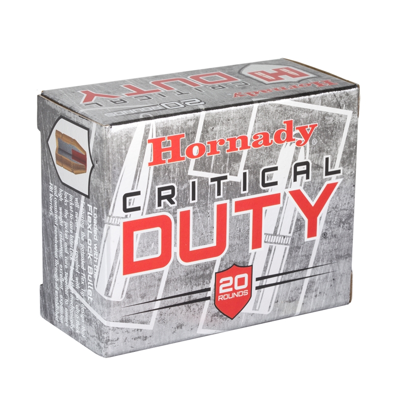 nady Critical Duty 40 S&W 175 Grain FlexLock Box Of 20 Ammo