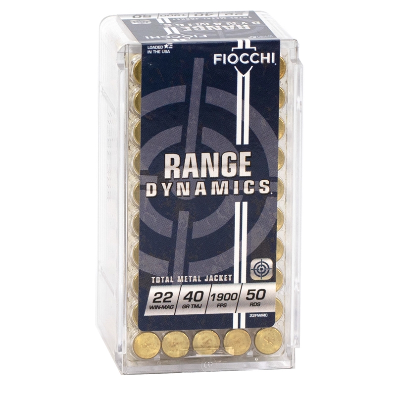 cchi Shooting Dynamics 22 WMR 40 Grain Total Metal Jacket Box Of 50 Ammo