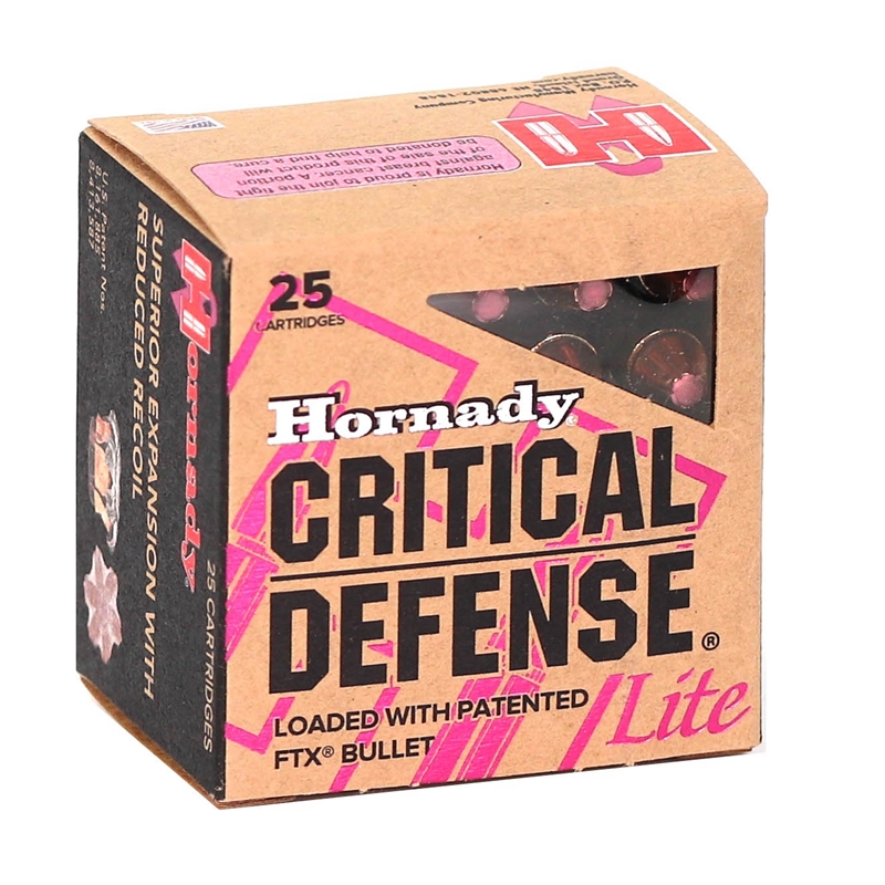 nady Critical Defense Lite 38 Special 90 Grain Flex Tip Expanding Box Of 25 Ammo