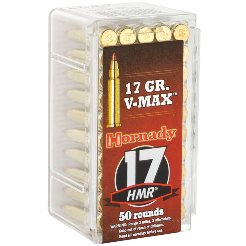 nady Varmint Express 17 HMR 17 Grain Hornady V-Max Box Of 50 Ammo