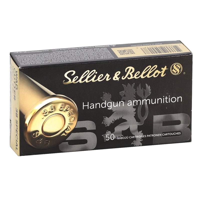 lier & Bellot 38 Special 148 Grain Wadcutter Box Of 50 Ammo