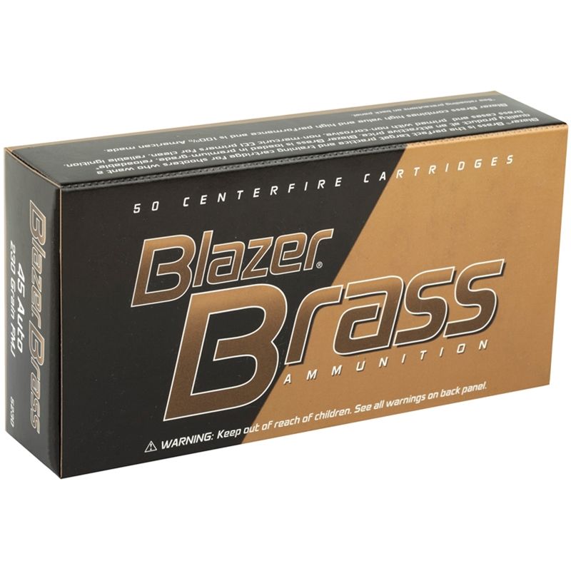 Cci Blazer Brass 45 Acp Auto Ammo 230 Grain Full Metal Jacket 