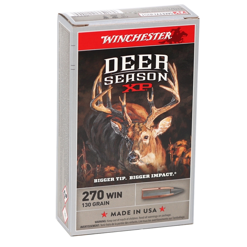 chester Deer Season XP 270 Winchester 130 Grain Extreme Point Polymer Tip Box Of 20 Ammo