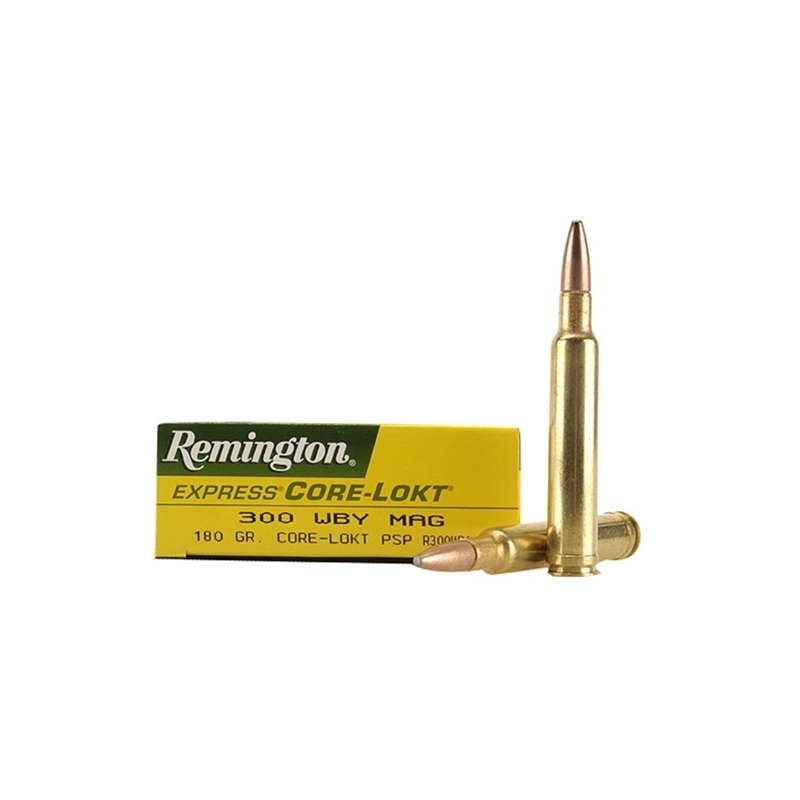 ington Express 300 Weatherby Magnum 180 Grain Core-Lokt Pointed Soft Point Box Of 20 Ammo