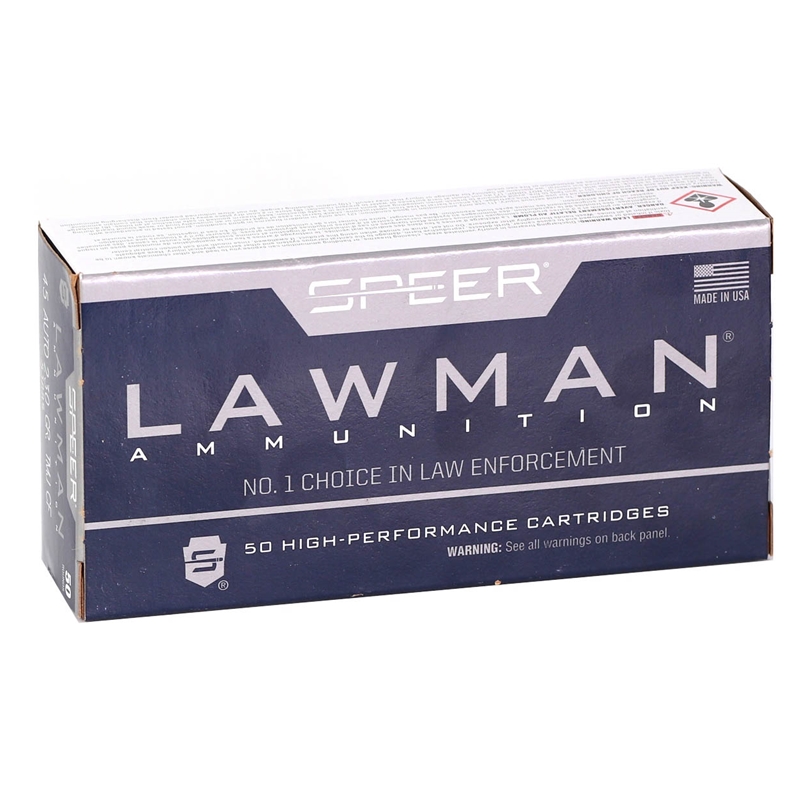 er Lawman Cleanfire 45 ACP Auto 230 Grain Total Metal Jacket Box Of 50 Ammo