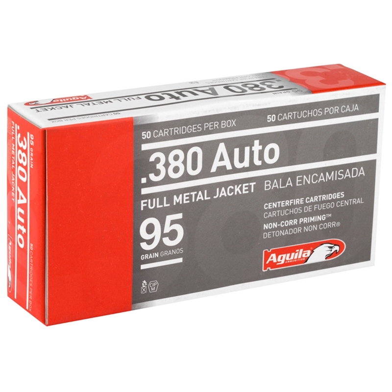 ila 380 ACP AUTO 95 Grain Full Metal Jacket Box Of 50 Ammo