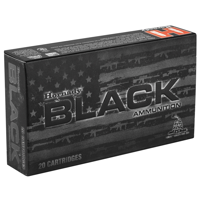 nady Black 308 Winchester 155 Grain A-Max Box Of 20 Ammo