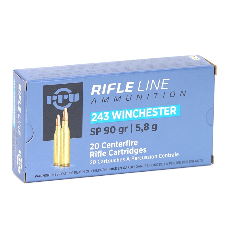 i Partizan 243 Winchester 90 Grain Soft Point Box Of 20 Ammo