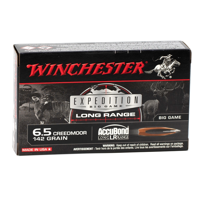 chester Expedition Big Game Long Range 6.5 Creedmoor 142 Grain Nosler Accubond Long Range Box Of 20 Ammo