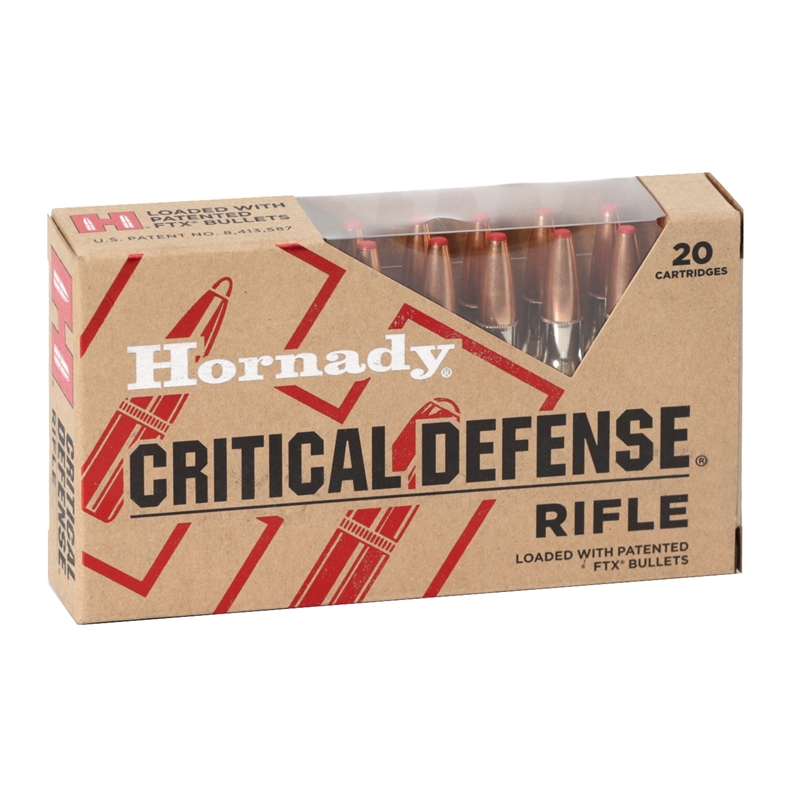 nady Critical Defense 308 Winchester 155 Grain Flex Tip EXpanding Box Of 20 Ammo