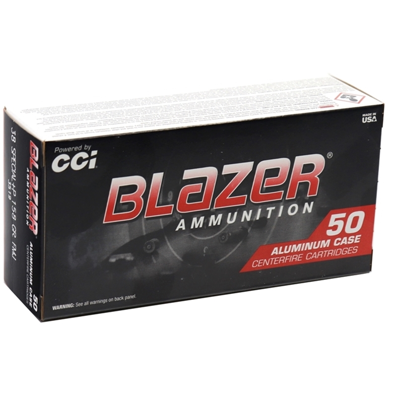  Blazer 38 Special 158 Grain P Total Metal Jacket Box Of 50 Ammo